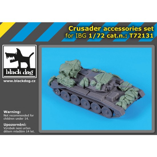 1/72 Crusader Tank Accessories set for IBG Models kits