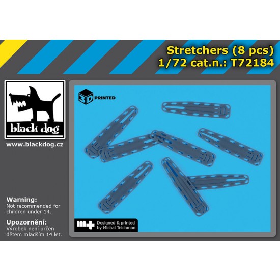 1/72 Stretchers (8pcs)