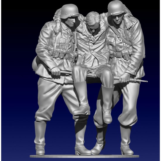 1/16 120mm Scale "Comrades" (3 figures)