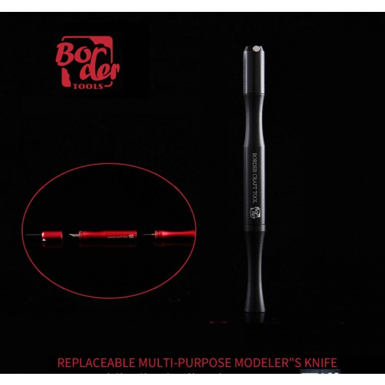 Multi-Purpose Model Knife, Scriber, Engraver (black)