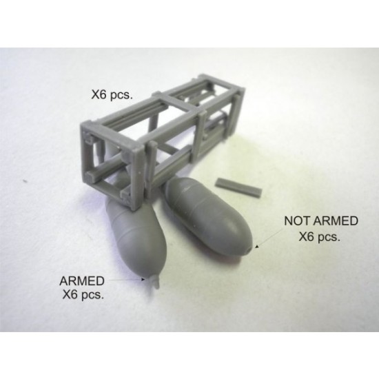 1/35 28cm "Stuka zu Fuss" Wooden Crate set (Resin)