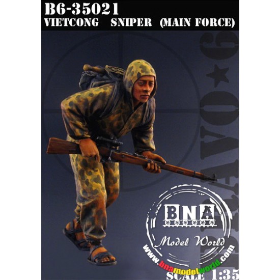 1/35 Viet Cong Sniper Main Forces (1 Figure)