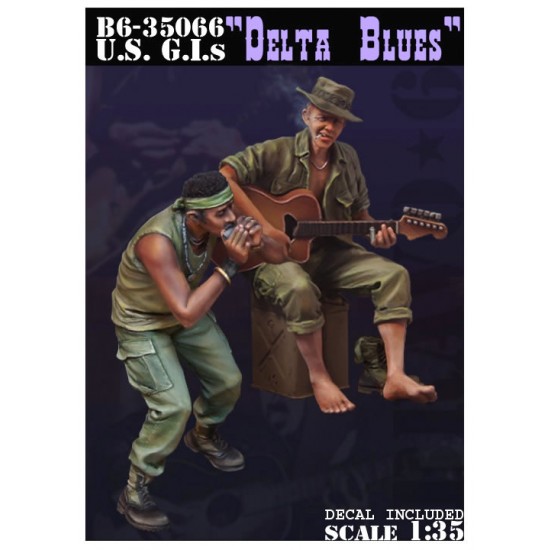 1/35 US G.I.s "Delta Blues" (2 figures with decals)