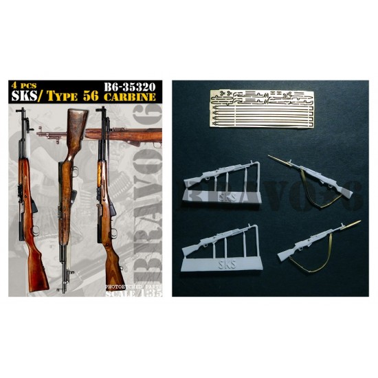 1/35 SKS/Type 56 Carbines (4pcs)