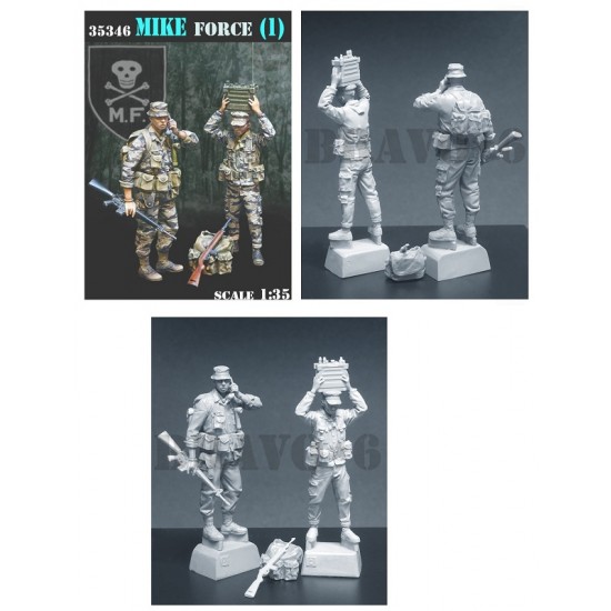 Mike Force Pack 1/35 MIKE Force #1 (2 figures) Bravo6 35346