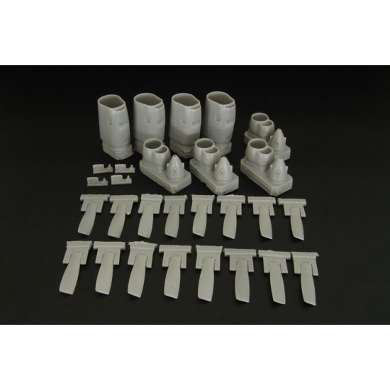 1/72 C-130 E-H Engine Resin set for Italeri kit