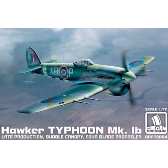 1/72 Hawker Typhoon Mk Ib Mid (4 blade prop)