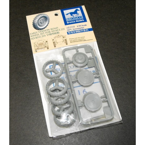 1/35 SdKfz.221 [Early Version] Road Wheels Set