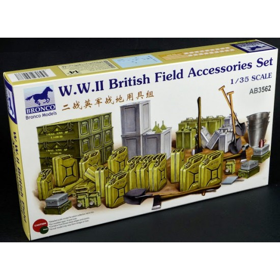 1/35 WWII British Field Accessories Set