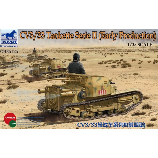 1/35 CV3/33 Tankete Serie II (Early Production)