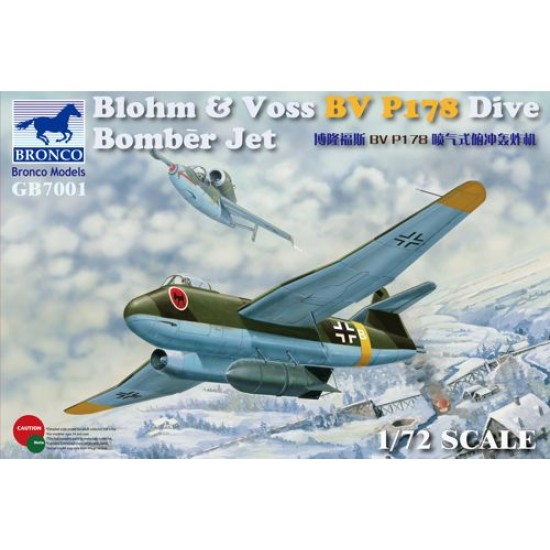 1/72 Blohm & Voss BV P178 Dive Bomber Jet