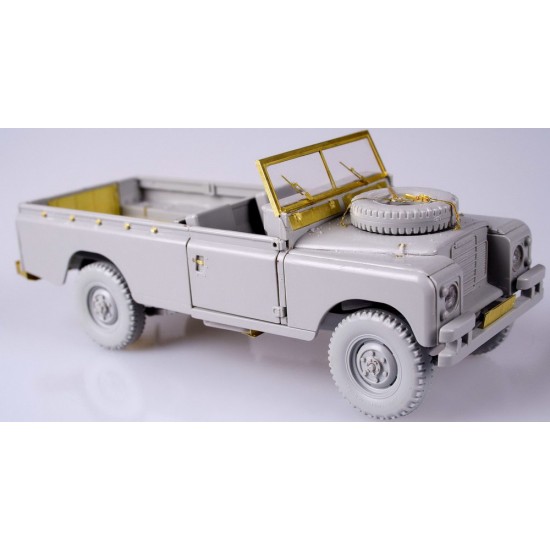 1/35 Upgrade Set for Land Rover Series III for Italeri/Revell kit (Resin+PE)