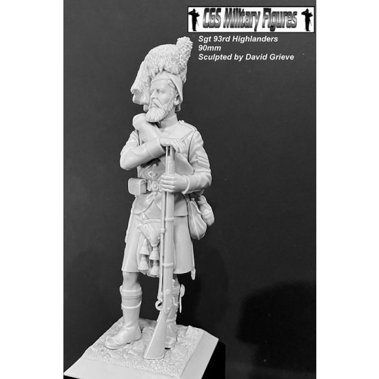 90mm Sgt 93rd Highlander, India