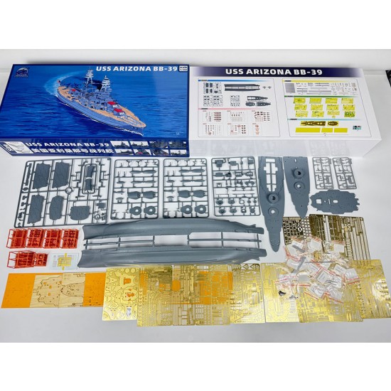 1/350 USS Arizona BB-39 Battleship