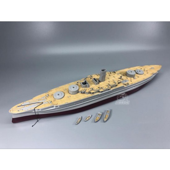 thumbnail image 2 of Hobbyboss 1/350 Scale USS Arizona BB-39 (1941) Plastic Model Kit – 86501 2 of 4