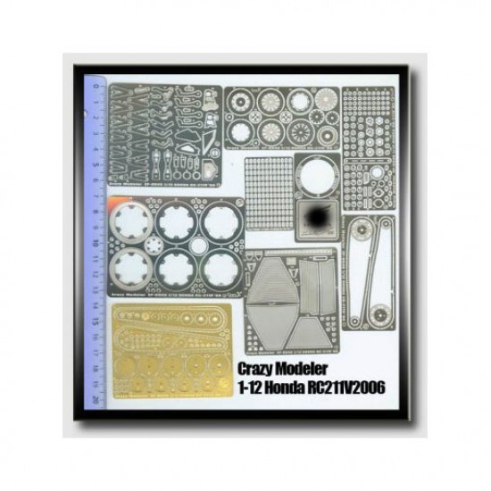 Upgrade Detail Set for 1/12 Honda RC-211V 2006 (9pcs)