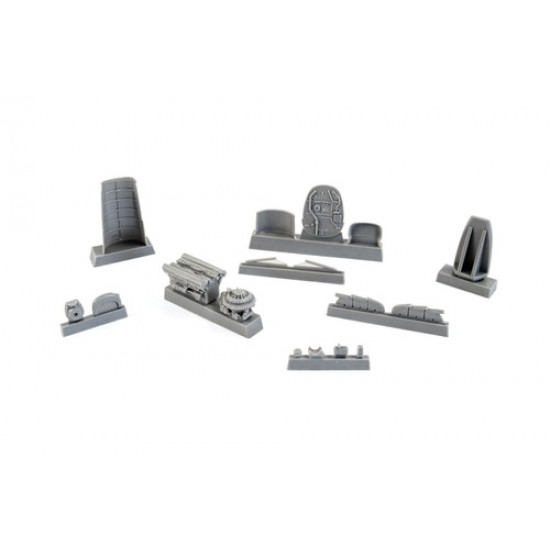 1/48 B&P Defiant Engine Set for Airfix kit