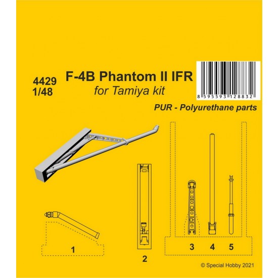 1/48 Modern US F-4B Phantom IFR for Tamiya kits