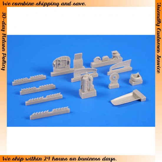 1/72 Avro Lancaster Mk.I/III Engine Set for Airfix kit