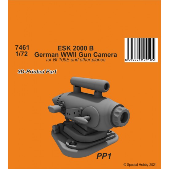 1/72 WWII German ESK 2000 B Gun Camera for Hasegawa/Eduard kits