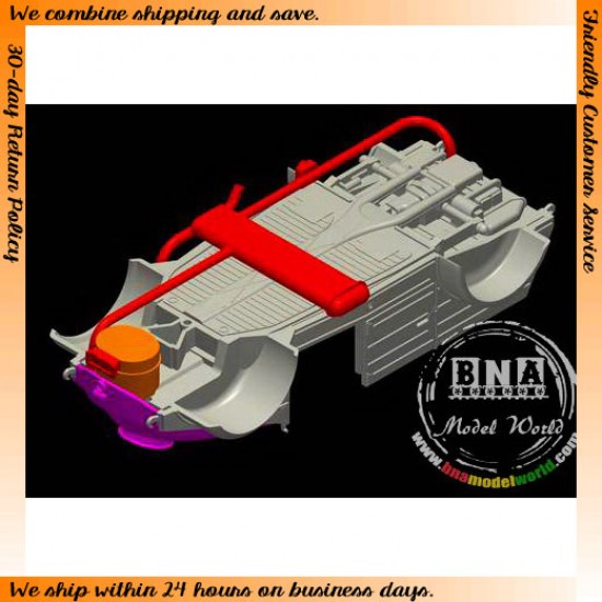 1/48 German Kubelwagen Holzgas Conversion Set for Tamiya kit