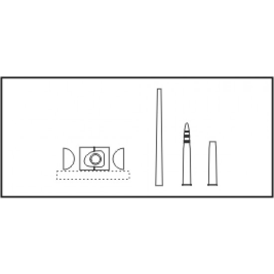 1/72 IS-1/IS-85 (barrel D/5T 85mm) for PST