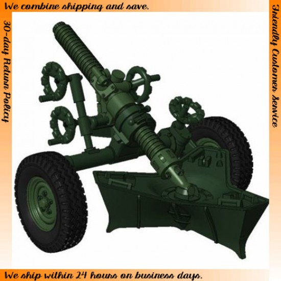 1/72 MO-120-RT-61, 120mm Rifled Towed Mortar, Model F1