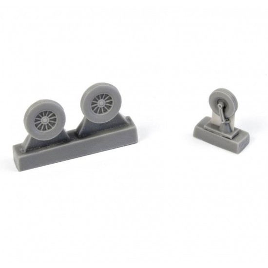 1/72 A-4B/P Skyhawk Mainwheels and Nosewheel (early with spoke type hubs) for Airfix kits