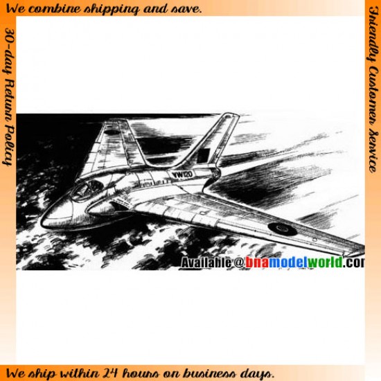 1/72 British De Havilland DH 108 "Swallow"