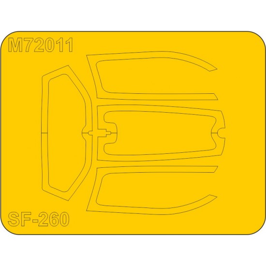 1/72 Modern Italian/Belgian Irish SIAI-Marchetti SF-206M/AM/W Masking Sheets