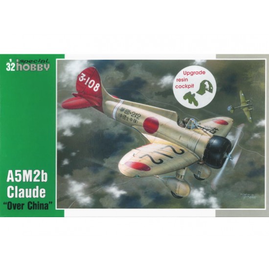 1/32 Mitsubishi A5M2b Claude "Over China" with Upgrade Resin Cockpit