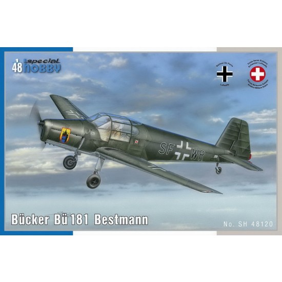 1/48 WWII German Bucker Bu 181 Bestmann