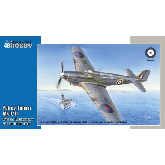 1/48 WWII British Fairey Fulmar Mk.I/II Hi-Tech Version