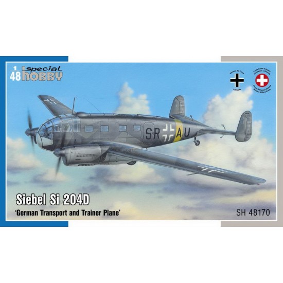 1/48 WWII German Siebel Si 204D "German Transport and Trainer Plane"