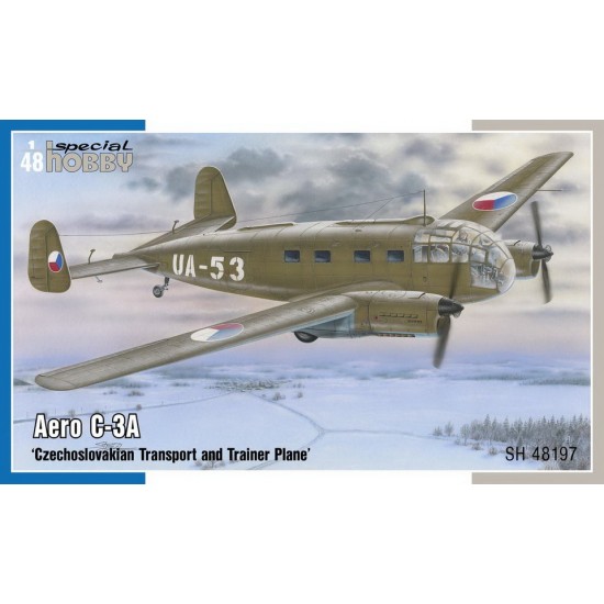 1/48 Aero C-3A  "Czechoslovakian Transport and Trainer Plane"