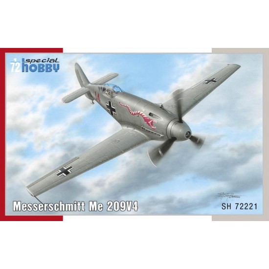 1/72 WWII German Messerschmitt Me 209V-4
