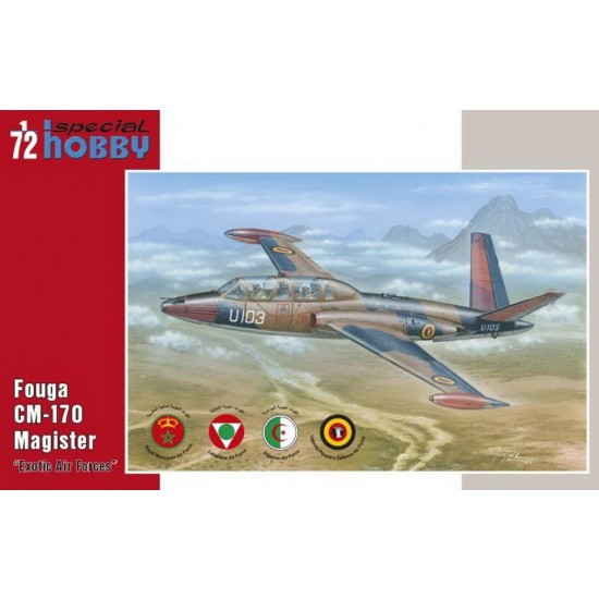 1/72 French Fouga CM.170 Magister "Exotic Air Forces"