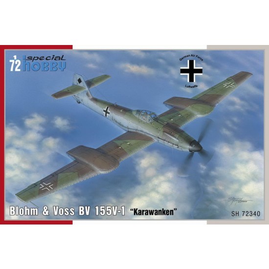 1/72 WWII German Blohm & Voss BV 155V-1