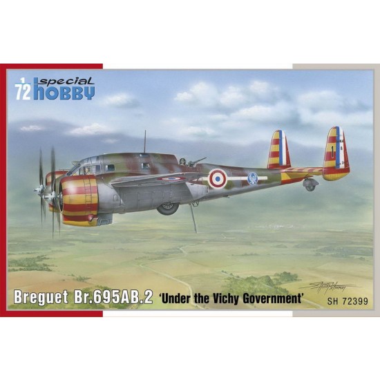 1/72 WWII French Breguet Br. 695AB.2