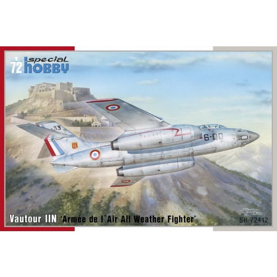 1/72 French S.O. 4050 Vautour II "Armee de l" Air All Weather Fighter"