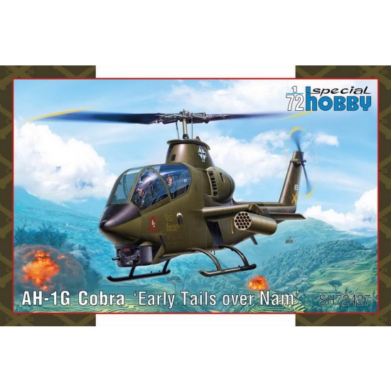 1/72 Post WWII/Modern Bell AH-1G Cobra "Early Tails"