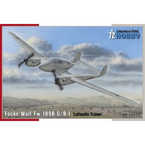 1/72 WWII Focke Wulf Fw 189B Uhu "Trainer"