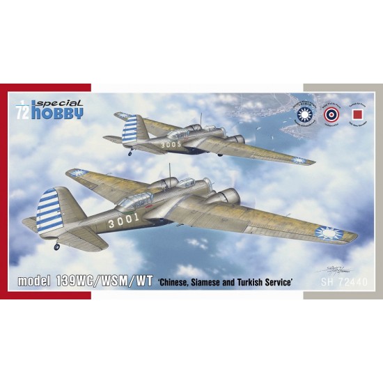 1/72 WWII Martin 139WC/WSM/WT 