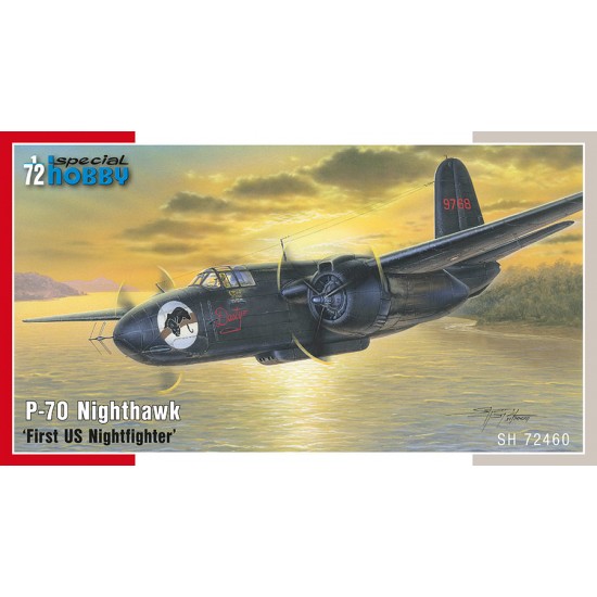 1/72 WWII P-70 Nighthawk 'First US Nightfighter'
