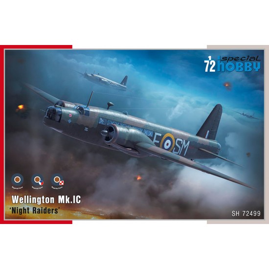 1/72 Vickers Wellington Mk.IC Medium Bomber