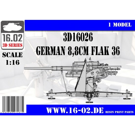 1/16 German 8.8cm Flak 36
