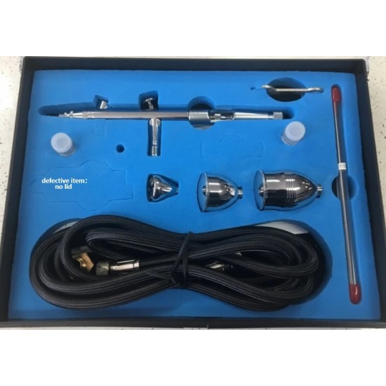 Dual Action Airbrush Kit (no lid)