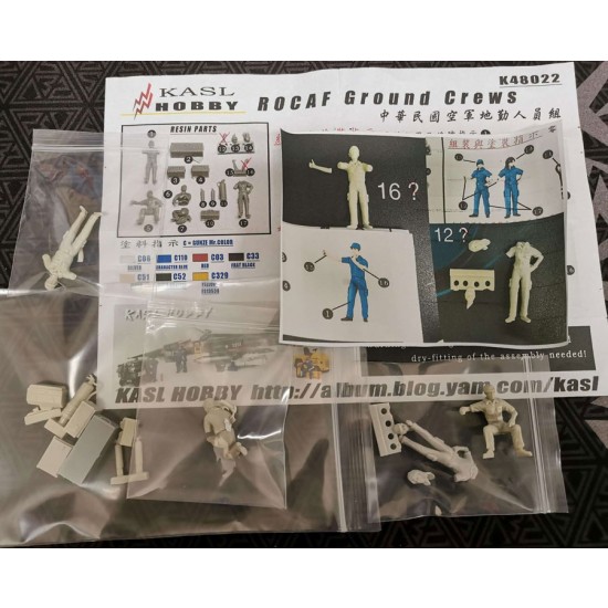 Spare Parts for 1/48 ROCAF Ground Crews