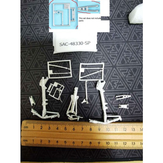 Spare Parts for 1/48 Hobby Boss Su-34 Fullback Landing Gear