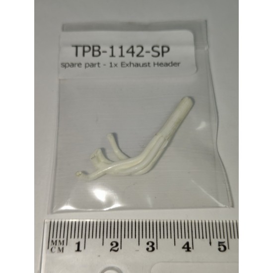 Header Tpb 1/24, 1/25 Exhaust Headers (1pc) for SB Sprint Car The Parts Box 1142-SP